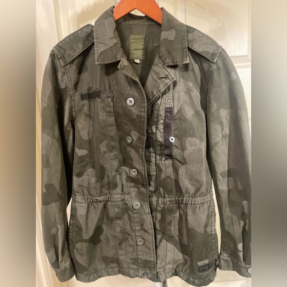 G Star Army Camouflage Jacket ✨
